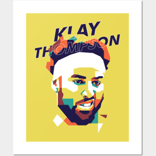 Klay Thompson WPAP Style #2 Posters and Art